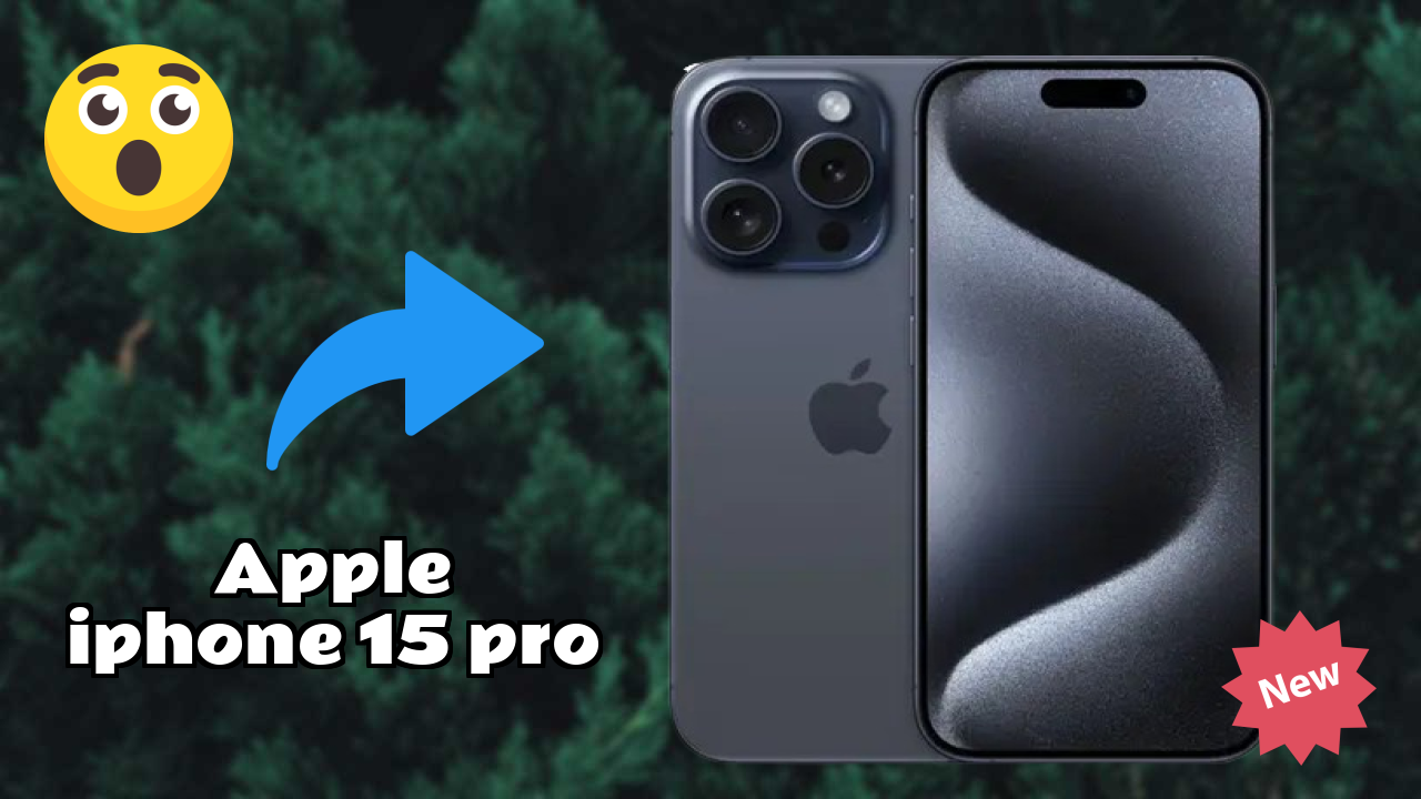 Apple IPhone 15 Pro Display Quality: 6.1 Inches (15.49 Cm) Screen