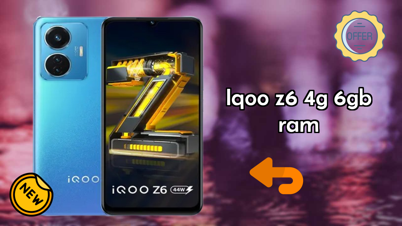 IQOO Z6 4G 6GB RAM Display Review: AMOLED Technology