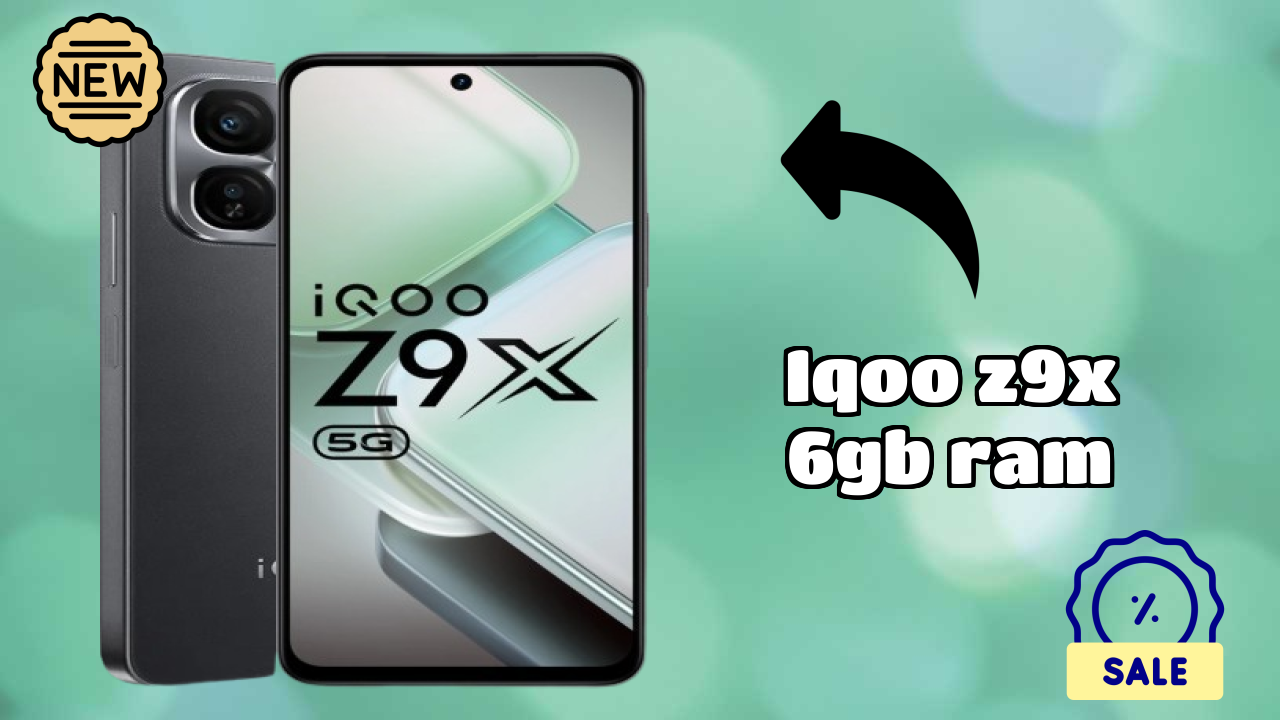 IQOO Z9x 6GB RAM Test: 6 GB RAM Handles Gaming Well
