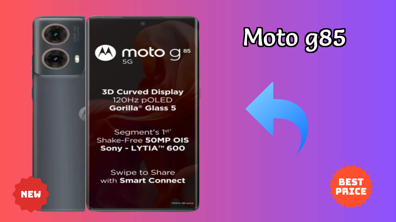 Moto G85 at ₹16,371 - Best Deal Available
