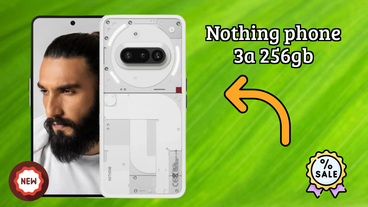 Nothing Phone 3a 256GB Display Size: 6.77 Inches (17.2 Cm) Screen Quality