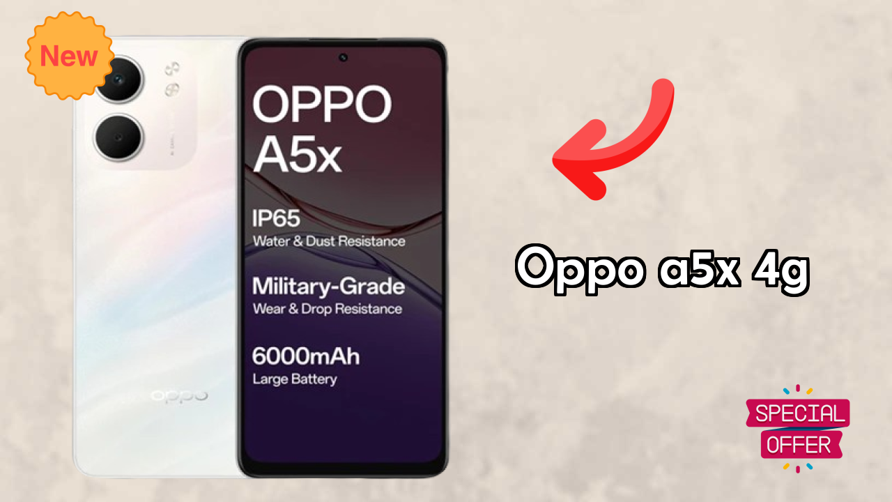 OPPO A5X 4G Display Analysis: 6.67 Inches (16.94 Cm) Quality
