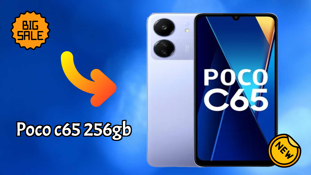 POCO C65 256GB Camera Quality: 50 MP + 2 MP Rear Camera Photo Test