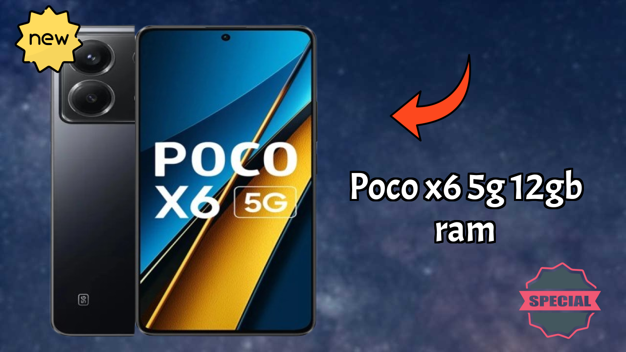 POCO X6 5G 12GB RAM Display Technology: AMOLED Review