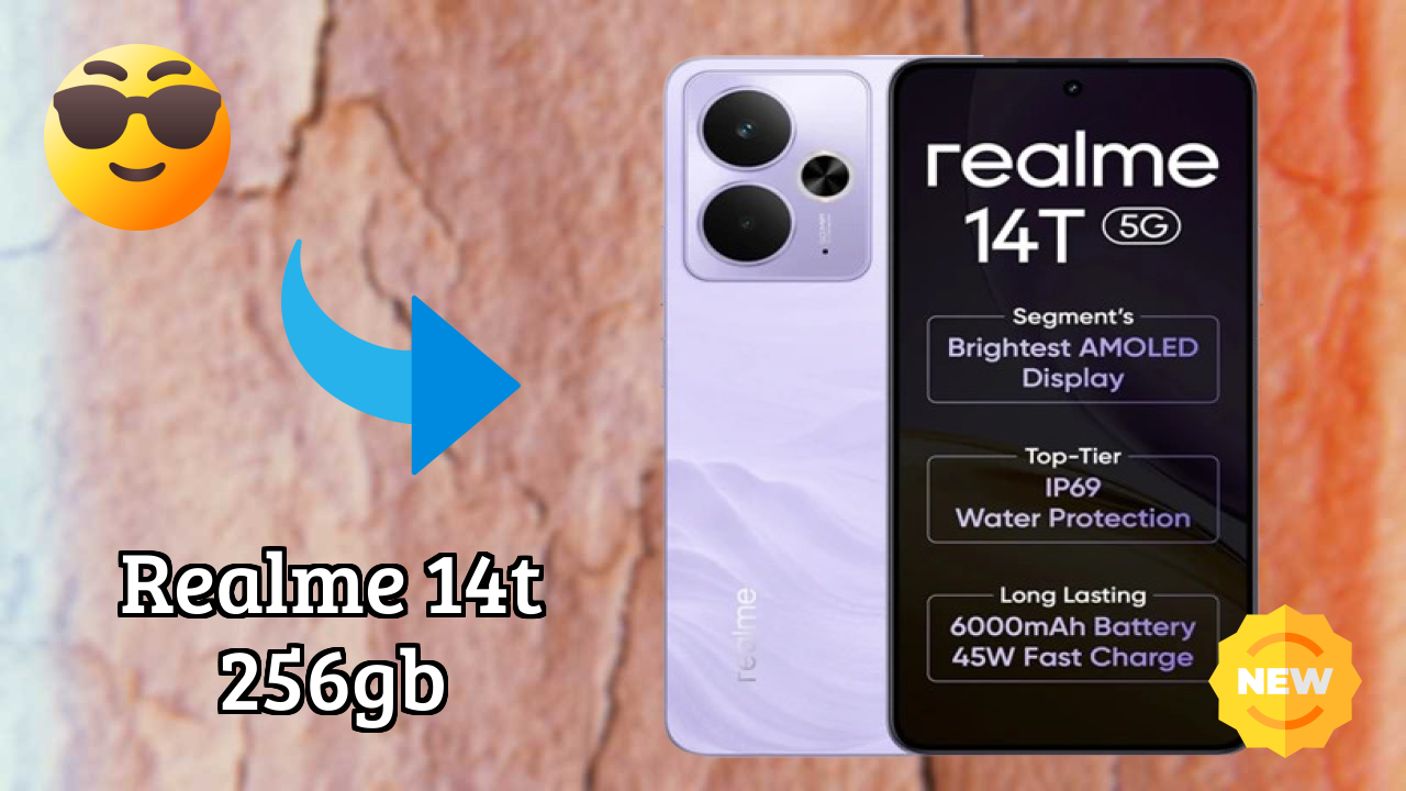 Realme 14T 256GB Display Technology: AMOLED Quality