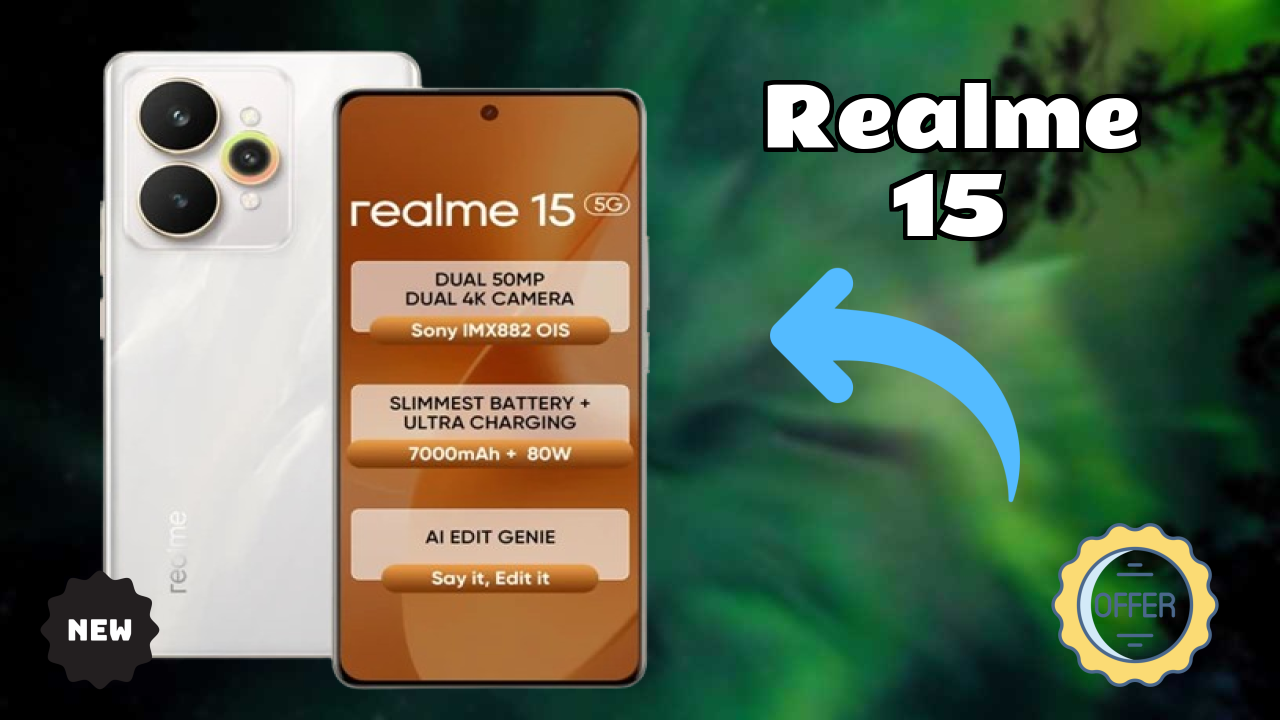 Realme 15 Display Analysis: 6.8 Inches (17.27 Cm) Quality