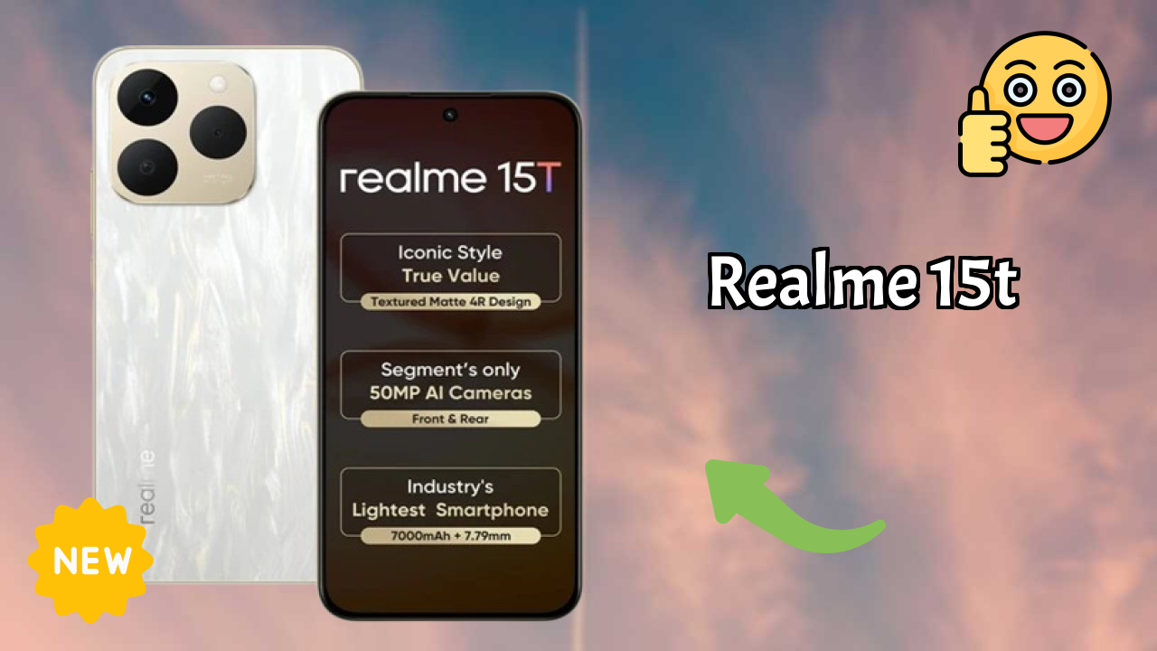 Realme 15T Display Technology: AMOLED Review
