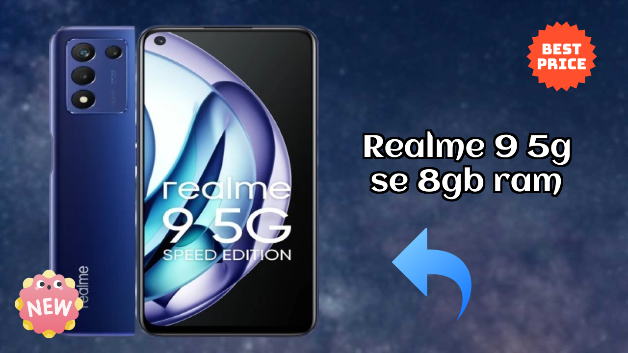 Realme 9 5G SE 8GB RAM at ₹18,999 - Best Phone in This Range?