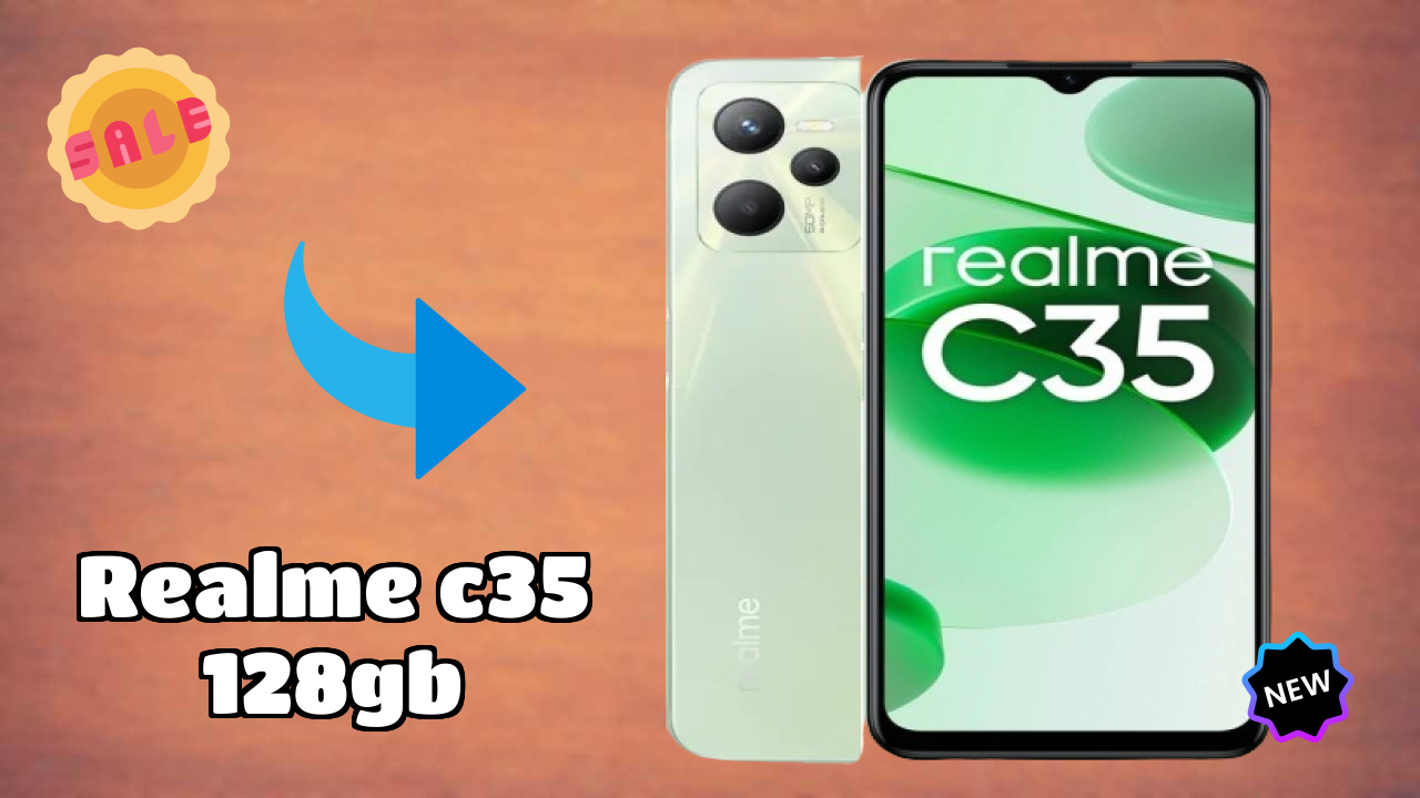 Realme C35 128GB at ₹8,385 - Complete Specifications List