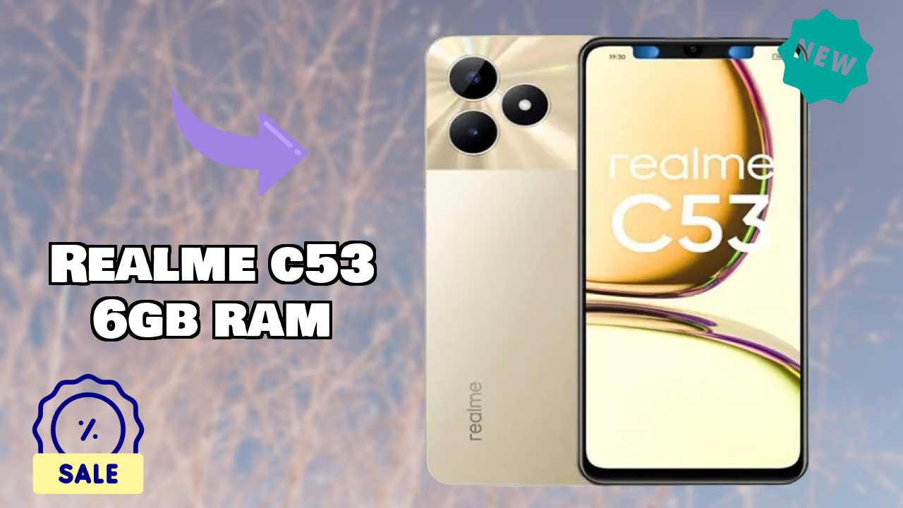 Realme C53 6GB RAM Display Review: 6.74 Inches (17.12 Cm) Screen Test