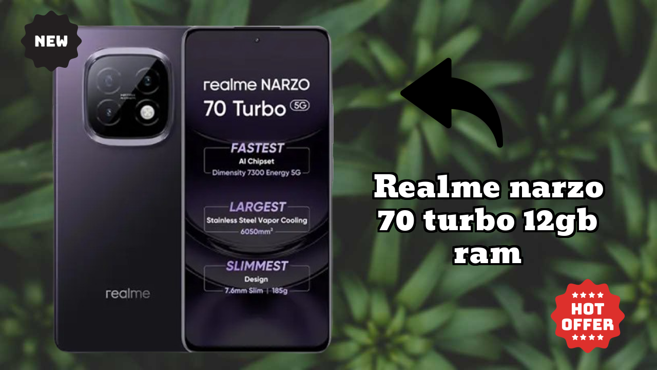 Realme Narzo 70 Turbo 12GB RAM Processor Test: MediaTek Dimensity 7300 Energy Performance