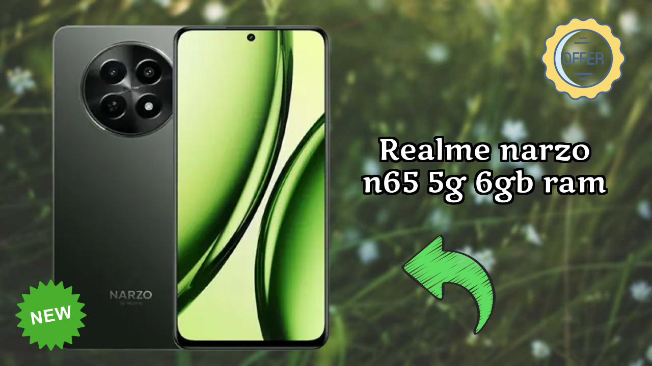 Realme Narzo N65 5G 6GB RAM Gaming Performance: MediaTek Dimensity 6300 FPS Test