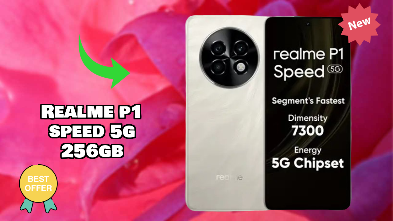 Realme P1 Speed 5G 256GB at ₹18,688 - Best Deal Available Now