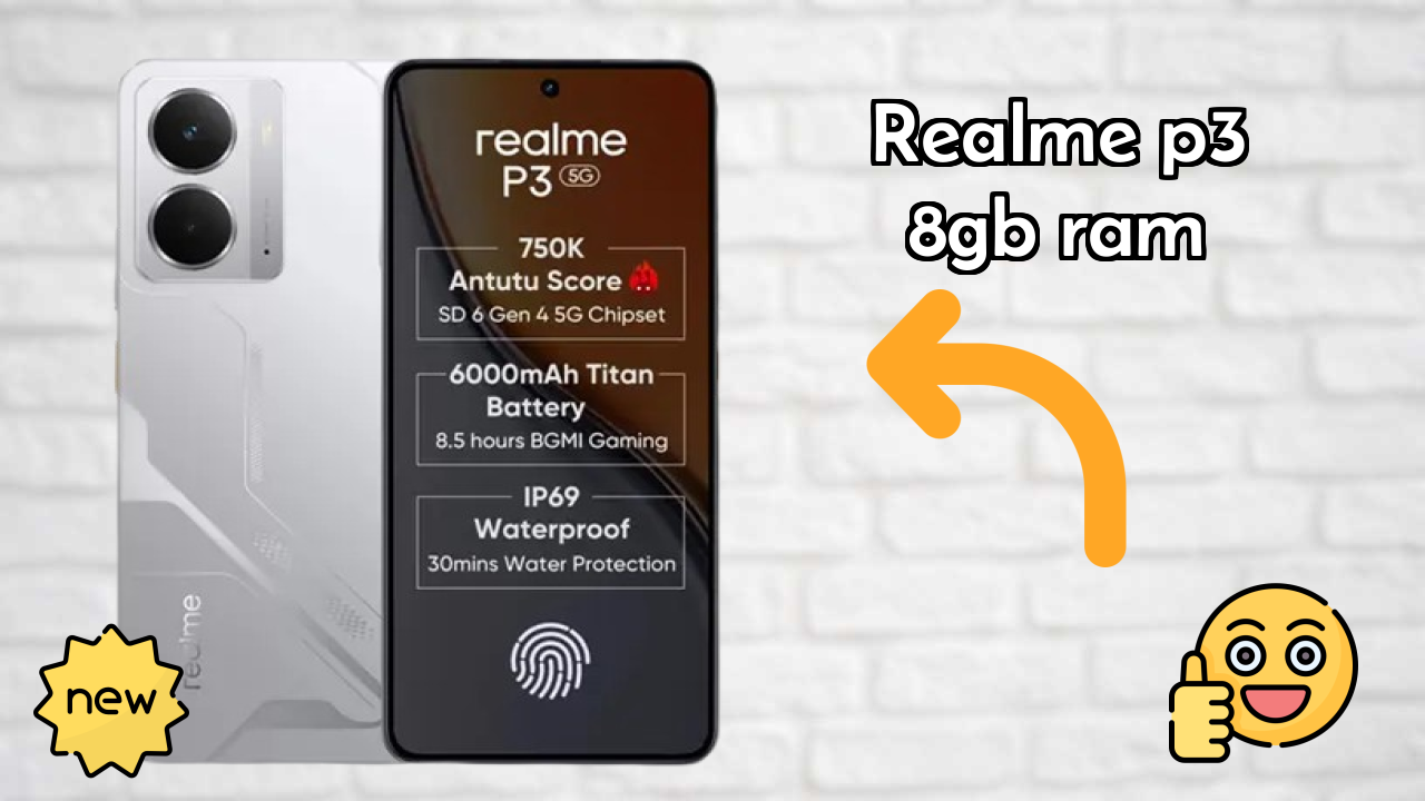 Realme P3 8GB RAM Display Analysis: AMOLED Explained