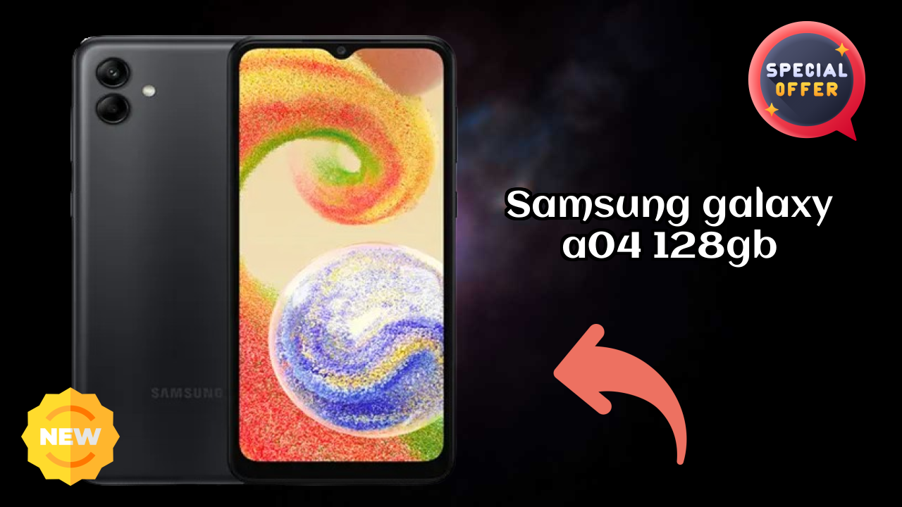 Unboxing Samsung Samsung Galaxy A04 128GB - First Impressions & Features