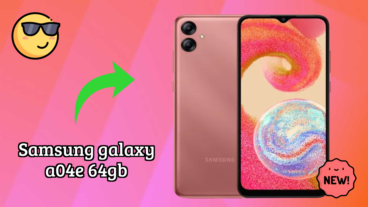 Samsung Galaxy A04e 64GB at ₹9,999 - Complete Specifications List