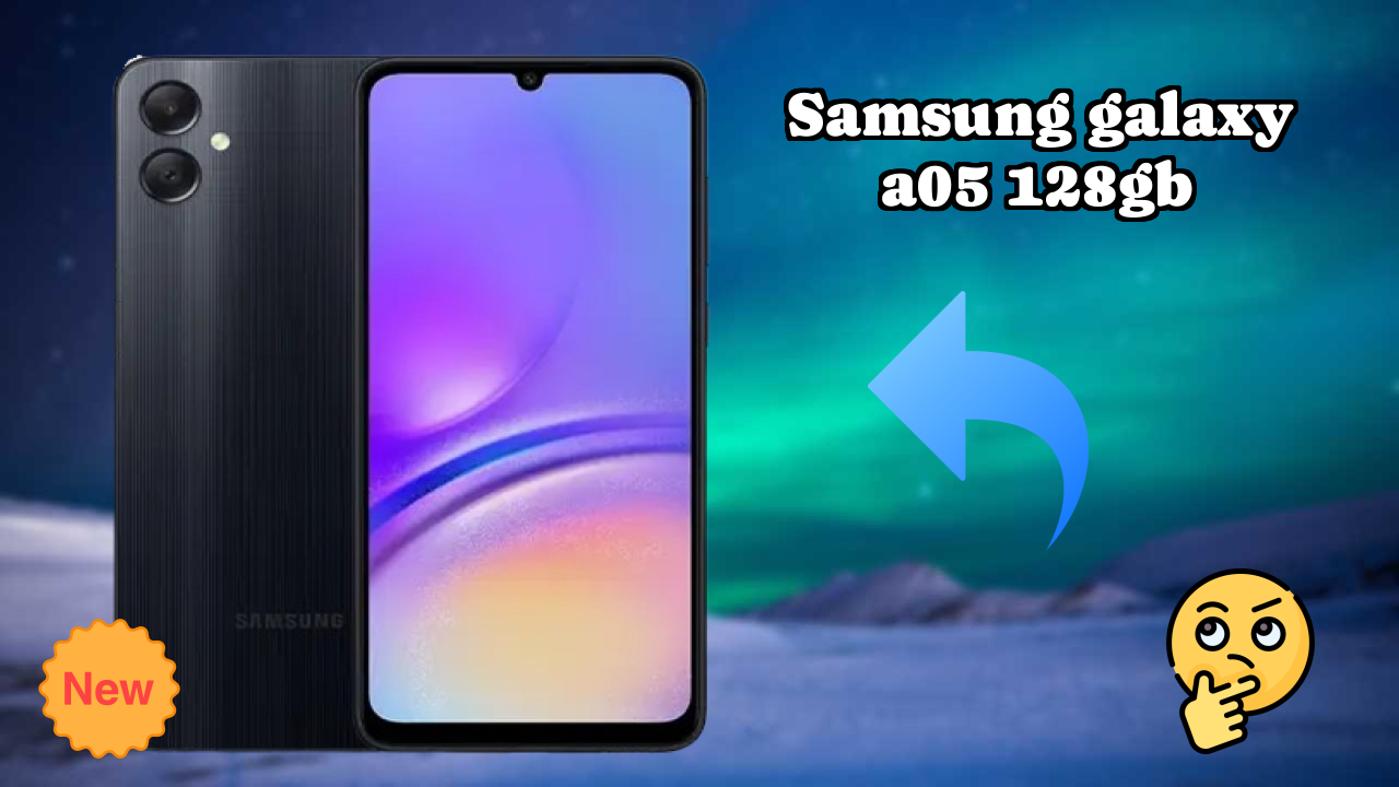 Samsung Galaxy A05 128GB Display Size: 6.7 Inches (17.02 Cm) Screen Review