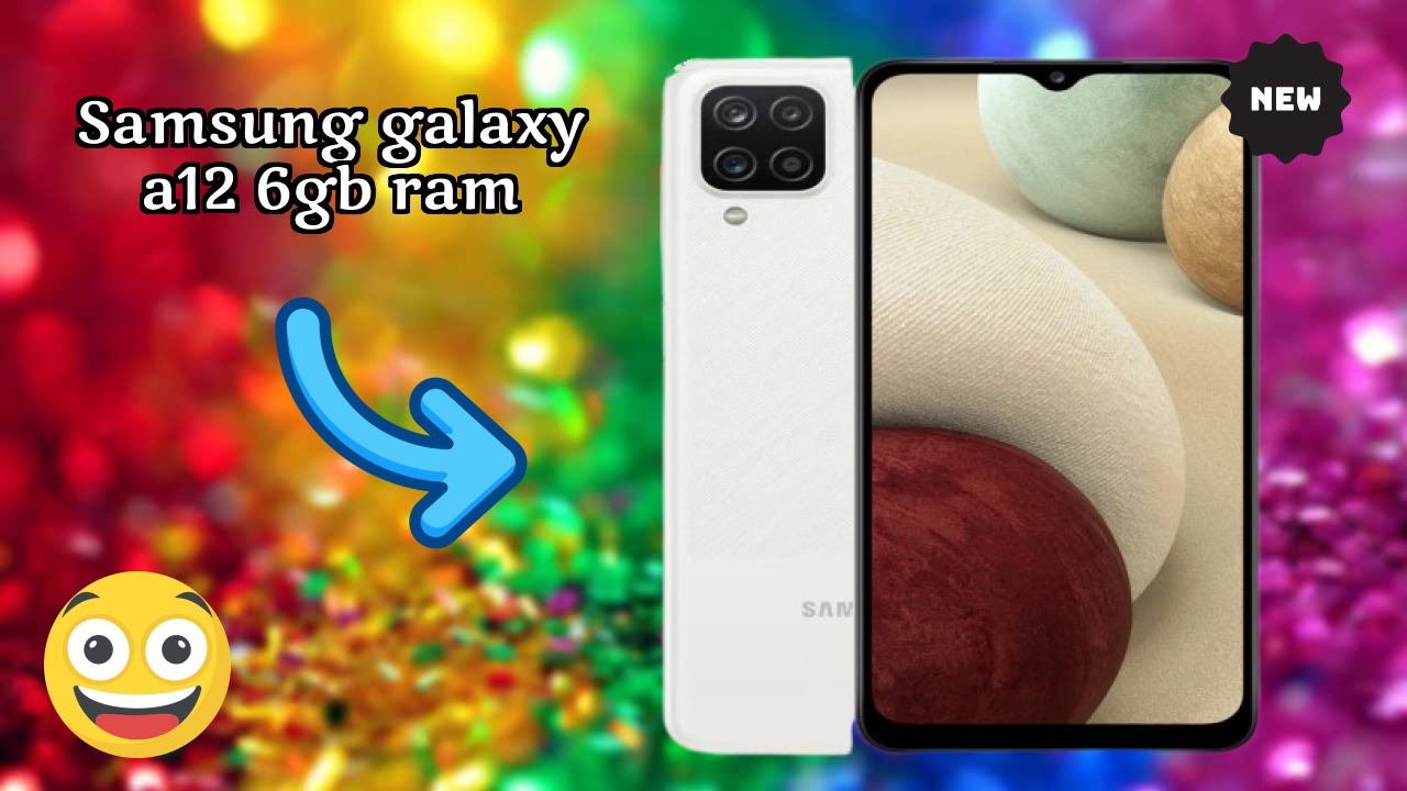 Samsung Galaxy A12 6GB RAM Display Technology: PLS TFT LCD Quality