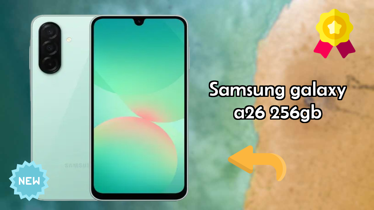 Samsung Galaxy A26 256GB Display Size: 6.7 Inches (17.02 Cm) Screen Quality