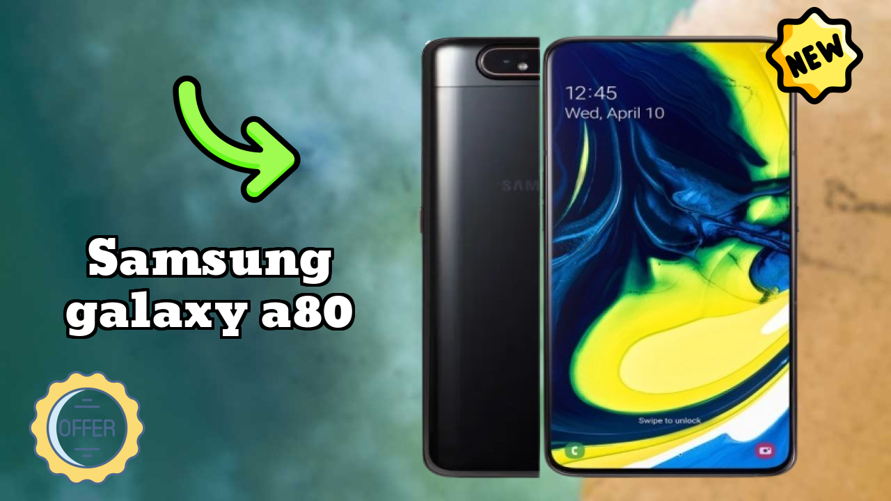 Samsung Samsung Galaxy A80 - Price Dropped to ₹52,000 Today!