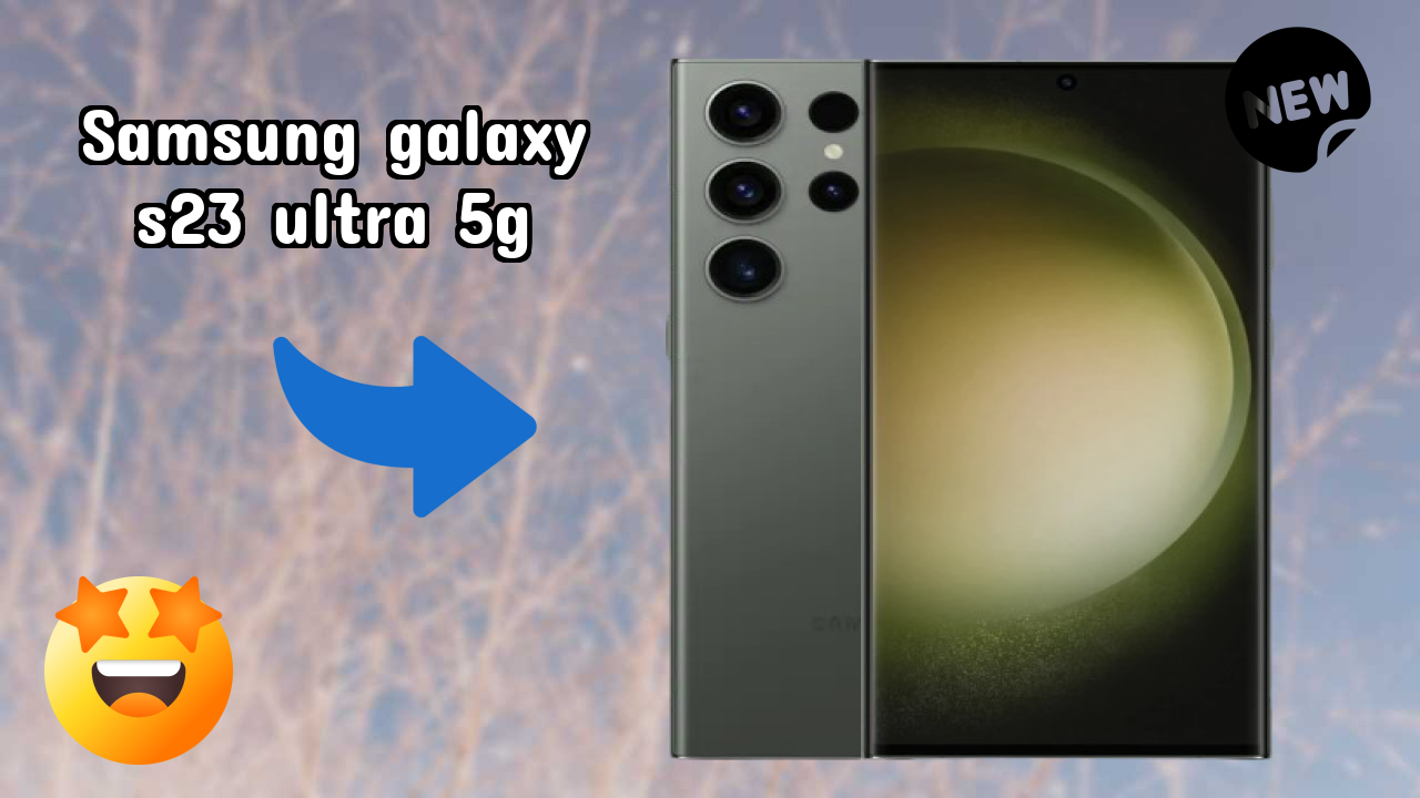 Samsung Galaxy S23 Ultra 5G Display Technology: 6.8 Inches (17.27 Cm) Screen