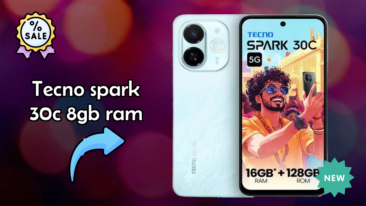 Tecno Spark 30C 8GB RAM Test: 8 GB RAM Handles Gaming Well