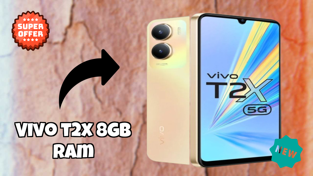 Vivo T2x 8GB RAM Price Drop: Just ₹14,999 Available