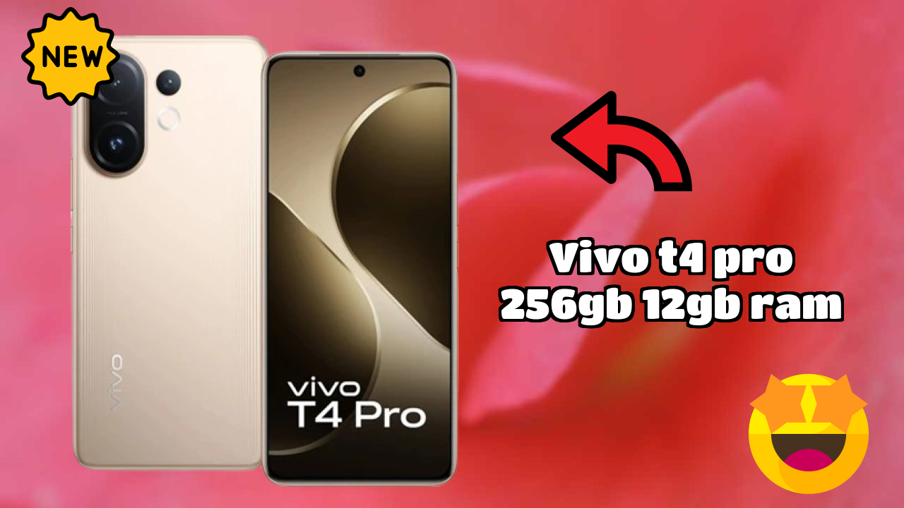 Vivo T4 Pro 256GB 12GB RAM Camera Quality: 32 MP Front Camera Selfie
